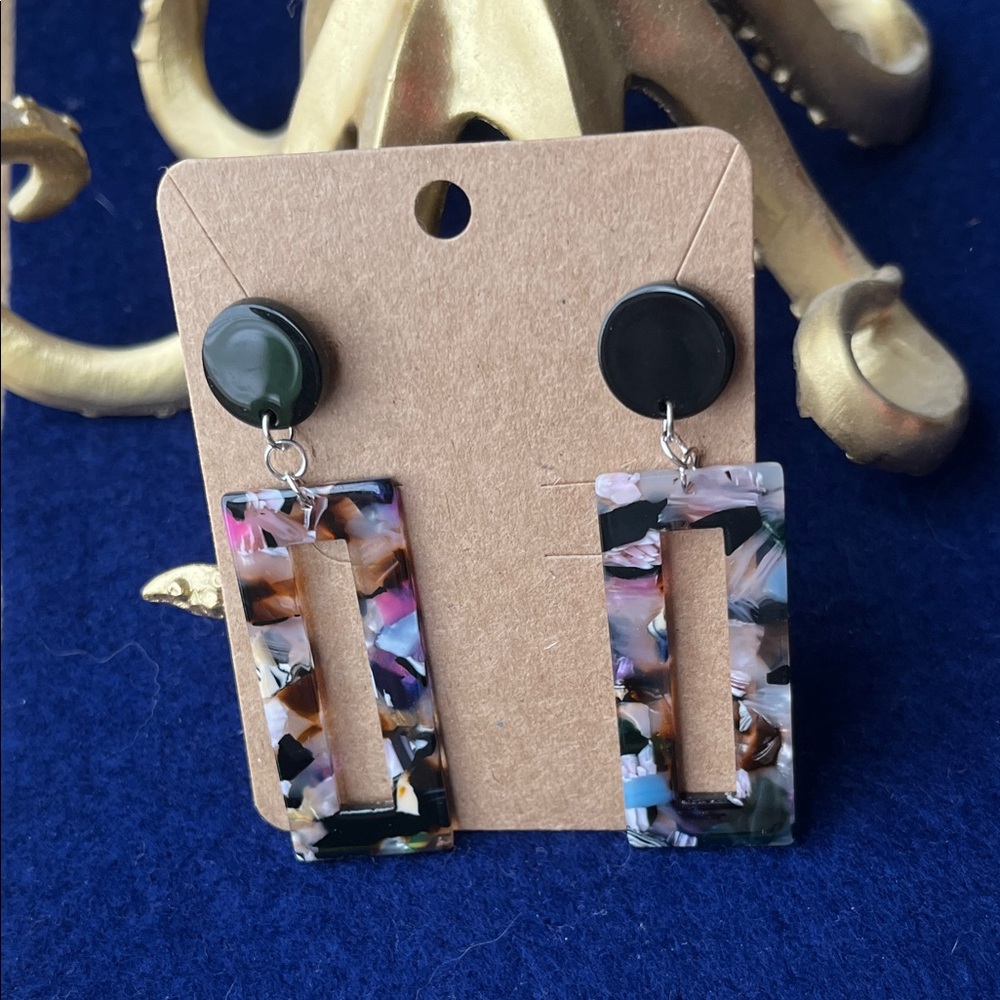 Chic Multicolor Dangle Earrings